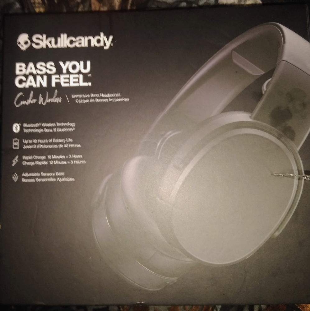 Skull Candy "Skull Crushers" Bluetooth *Pro audio*